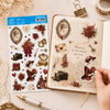 Adesivo com Recorte Love 1 10,5x18cm para Artesanato e Scrapbook Adl3-079 - Litoarte