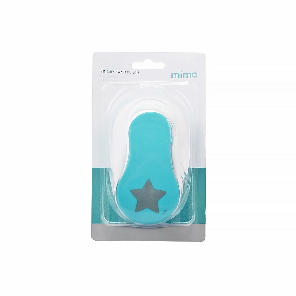 Furador de Papel Estrela 50mm para Scrapbook e Artesanato - Mimo