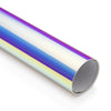Adesivo Vinil Brilha no Escuro Azul Holográfico 30,5x61cm para Artesanato e Papelaria Criativa - Mimo