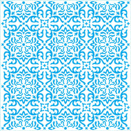 Stencil - Azulejo 2 20x20cm para Pintura Decorativa e Artesanato Stxx-374 - Litoarte