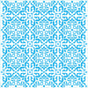 Stencil - Azulejo 2 20x20cm para Pintura Decorativa e Artesanato Stxx-374 - Litoarte