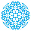 Stencil - Arabescos 7 20x20cm para Pintura Decorativa e Artesanato Stxx-368 - Litoarte