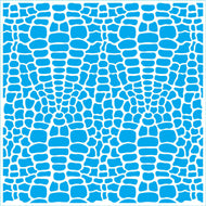 Stencil - Estampa de Cobra 20x20cm para Pintura Decorativa e Artesanato Stxx-379 - Litoarte