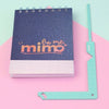 Régua Bookbinding 5 em 1 para Encadernação Artesanal e Papelaria Criativa - Mimo