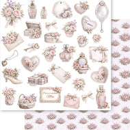 Papel para Scrapbook Dupla Face Dia das Maes 2 30,5x30,5cm para Scrapbook e Papelaria Criativa Sd-1430 - Litoarte