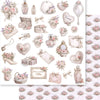 Papel para Scrapbook Dupla Face Dia das Maes 2 30,5x30,5cm para Scrapbook e Papelaria Criativa Sd-1430 - Litoarte