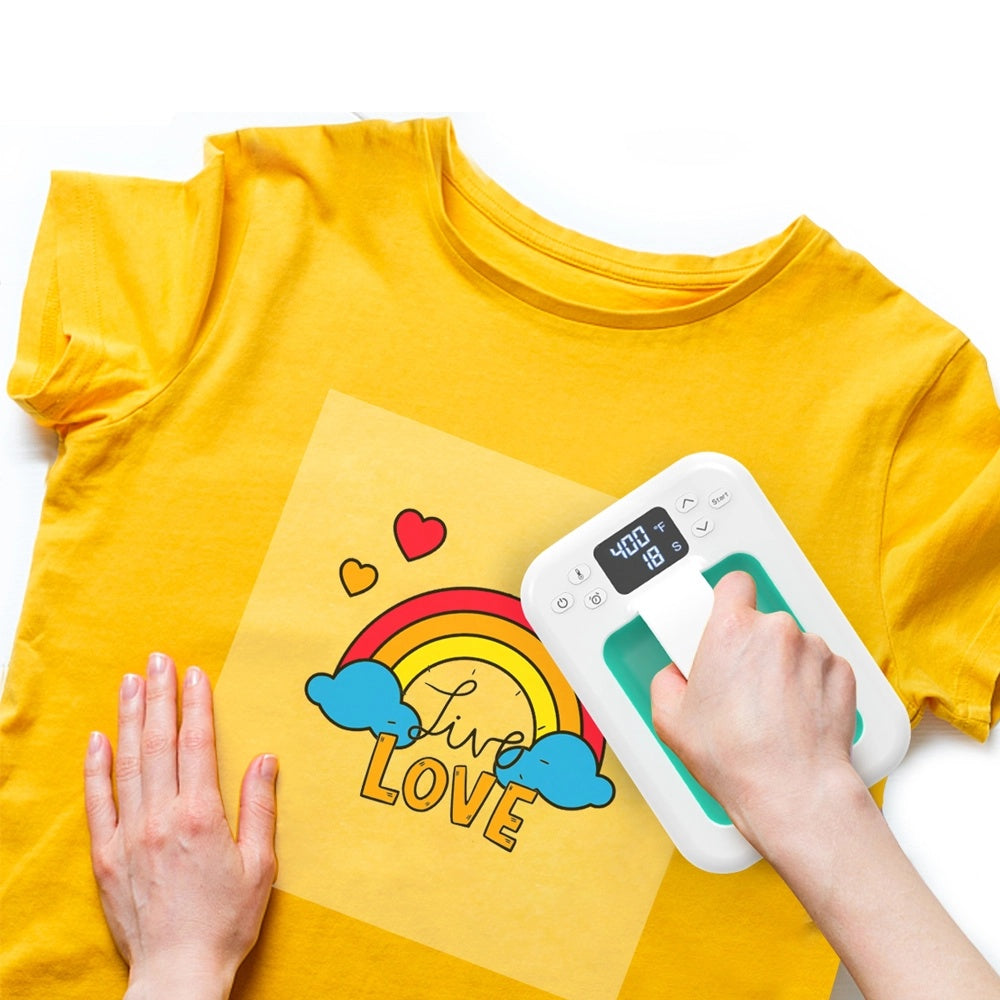 Prensa Térmica Pressing 110v 17,8x12,1cm para Artesanato e Personalização - Mimo