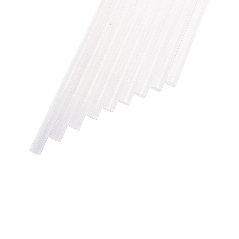 Bastão de Cola Quente Transparente 11mmx20cm com 25 Unidades para Artesanato - Mimo