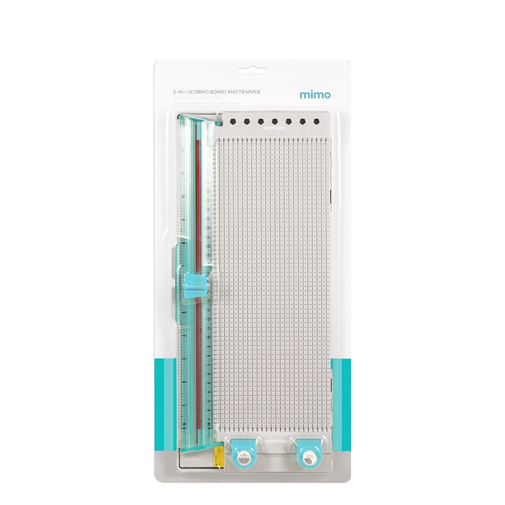 Base de Vinco e Trimmer 5 em 1 30,8x31,5cm para Scrapbook e Papelaria Criativa - Mimo