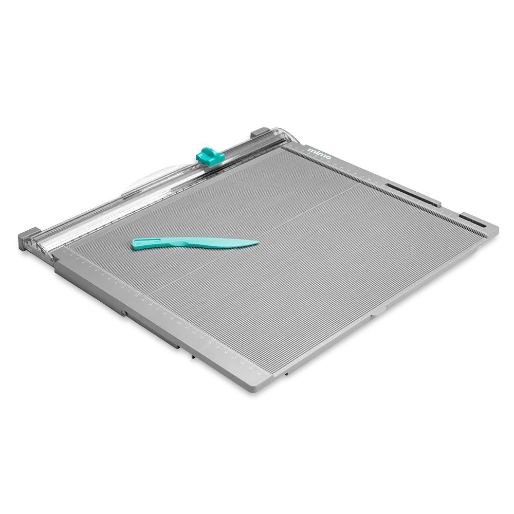 Base de Corte e Vinco com Trimmer 30x30cm para Scrapbook e Papelaria Criativa - Mimo