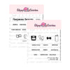 Carimbos para Planner Scrapbook Artesanato - Lilipop