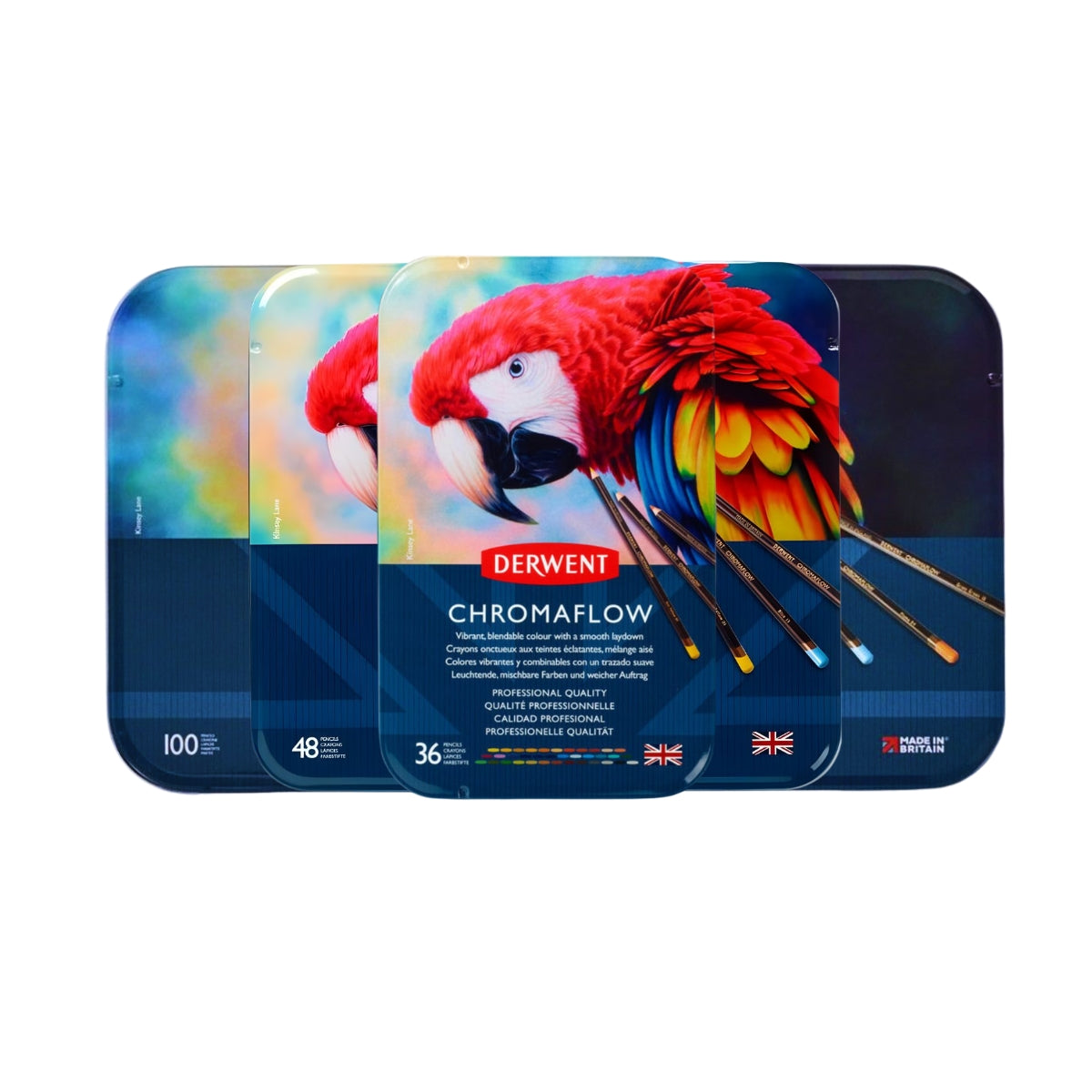 Estojo Lápis de Cor Chromaflow Macio - Derwent