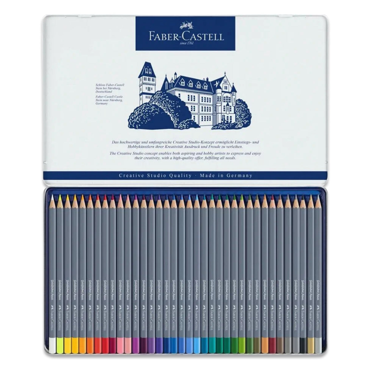 Estojo Lápis de Cor Aquarelável Goldfaber - Faber-Castell