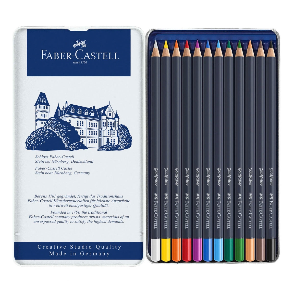 Estojo Lápis de Cor Permanente Goldfaber - Faber-Castell