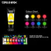 Kit de Tinta Acrílica Brilha no Escuro 8 Cores 21ml - Phoenix Aureou