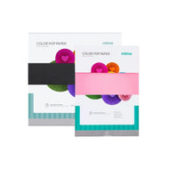 Papel Color Pop 180g com 25 Folhas para Artesanato, Scrapbook e Papelaria Criativa - Mimo