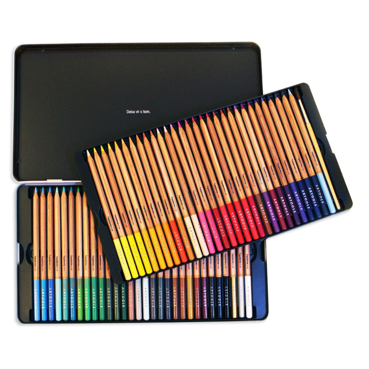 Estojo de Lápis de Cor Aquarelável em Lata - Artools