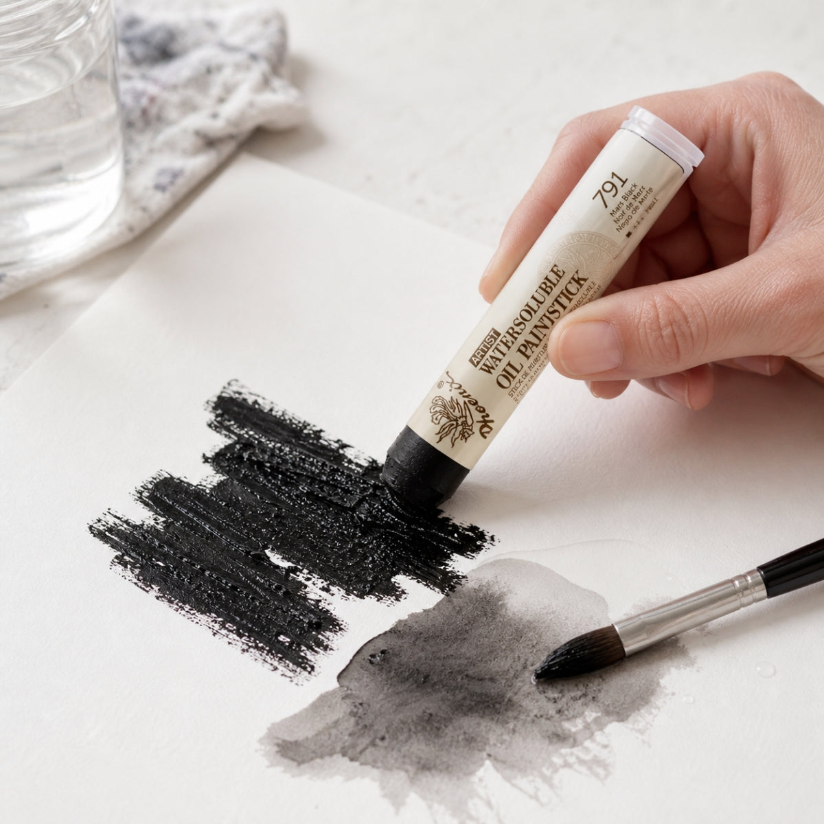 Tinta a Óleo em Bastão Solúvel em Água 37ml - Phoenix