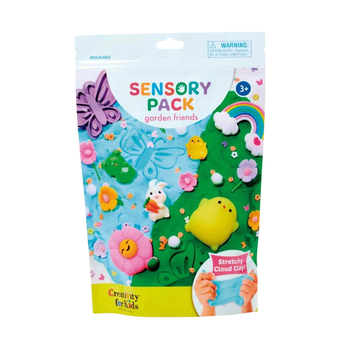Kit Sensorial Amigos do Jardim com Massinha 90g Creativity For Kids 6520900 - Faber-castell