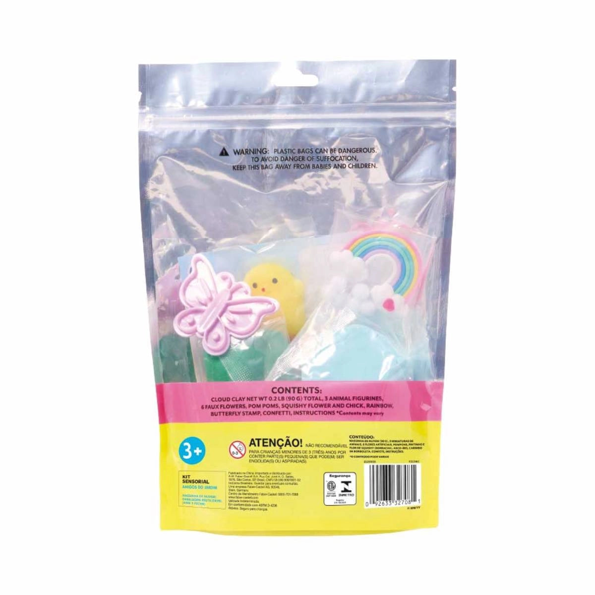 Kit Sensorial Amigos do Jardim com Massinha 90g Creativity For Kids 6520900 - Faber-castell