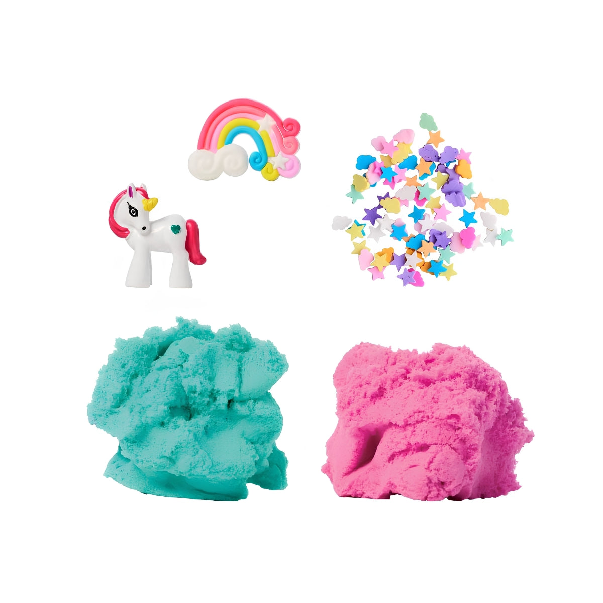 Kit Sensorial Mini Unicórnio com Massinha de Nuvem Creativity For Kids 6525900 - Faber-castell