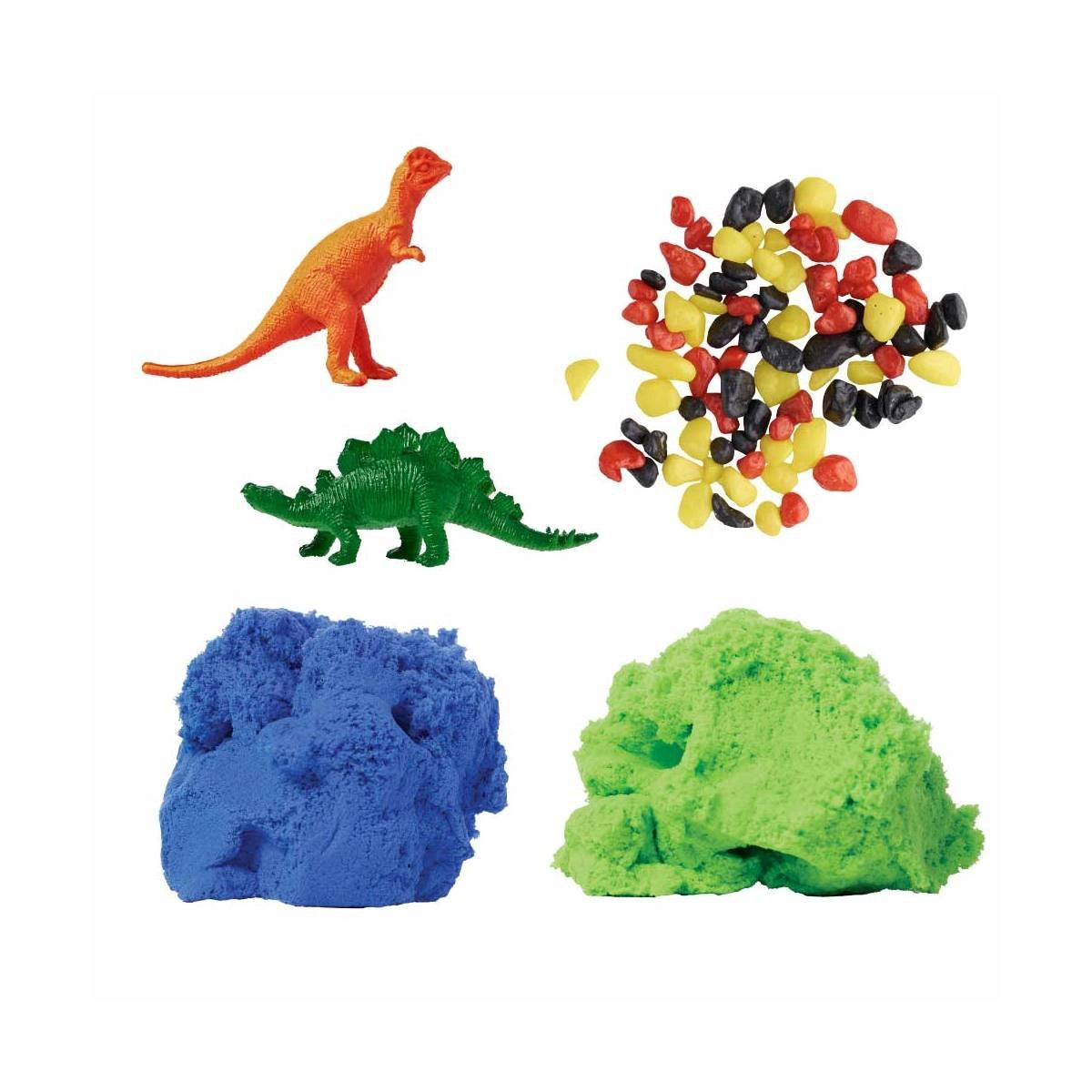 Kit Sensorial Mini Dinossauros com Massinha de Nuvem Creativity For Kids 6527900 - Faber-castell