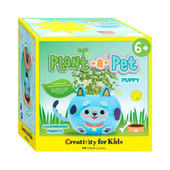 Kit Plant-a-pet Cachorrinho com Sementes de Chia Creativity For Kids 6440900 - Faber-castell