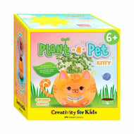 Kit Plant-a-pet Gatinho com Sementes de Chia Creativity For Kids 6439900 - Faber-castell