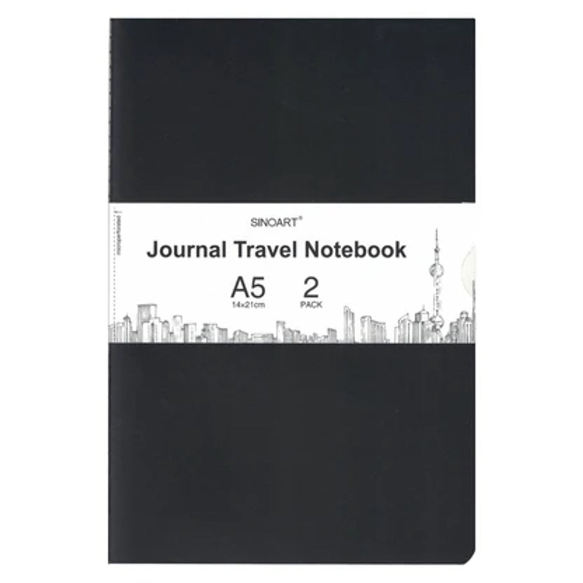 Kit com 2 Sketchbooks A5 100g/m² 32 Folhas para Desenho Z038 - Sinoart