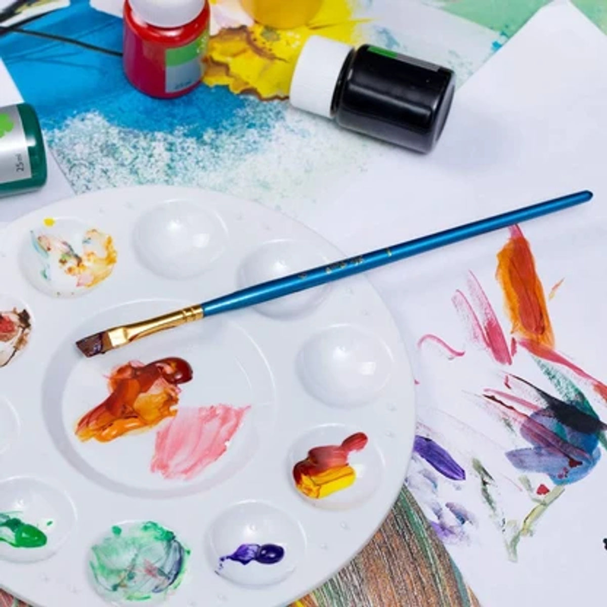 Godê Redondo 11 Cavidades para Aquarela, Guache e Acrílica - Sinoart