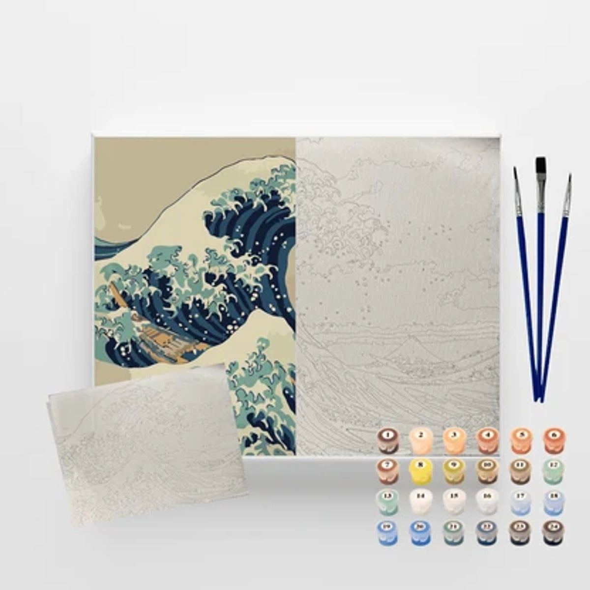 231923-kit-de-tela-para-pintura-numerada-sinoart-40x50cm-a-grande-onda-601901