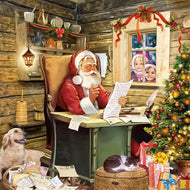 Guardanapo para Decoupage Ambiente 33x33cm com 2 Unidades - Cartas para o Papai Noel