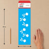 Stencil Feirinha Legumes Rabanetes 10x30cm para Pintura Decorativa e Artesanato 3806 - Opa