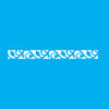 Stencil Arabesco Tulipas 4x30cm para Pintura Decorativa e Artesanato 3815 - Opa