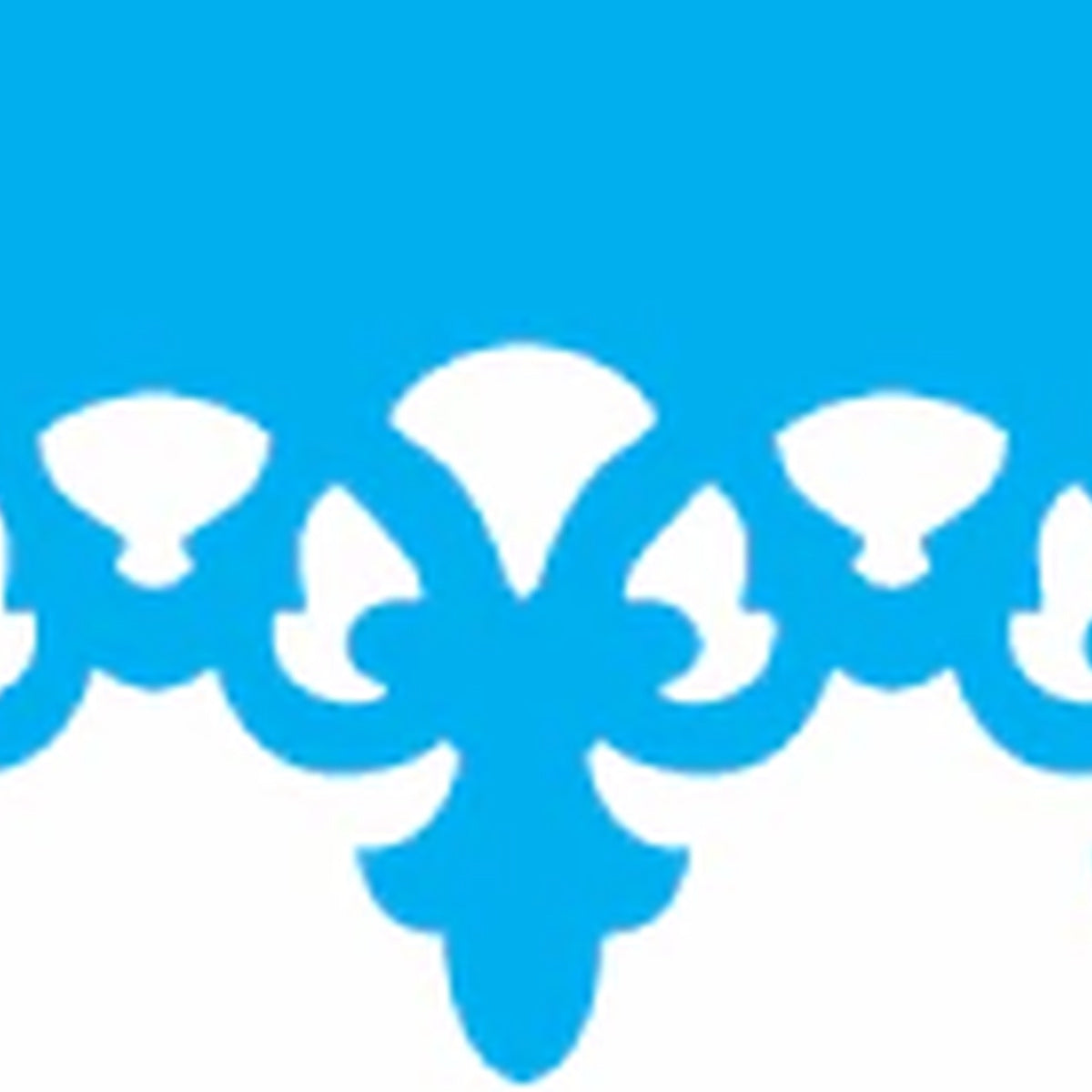 Stencil Renda Lança 4x30cm para Pintura Decorativa e Artesanato 3820 - Opa