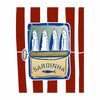 Stencil Culinária Lata de Sardinha 20x25cm para Pintura Decorativa e Artesanato 3809 - Opa