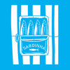 Stencil Culinária Lata de Sardinha 20x25cm para Pintura Decorativa e Artesanato 3809 - Opa