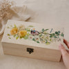Transfer Têxtil Flores e Pássaros 10x30cm para Personalização de Tecidos 3823 - Opa
