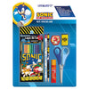 Kit Escolar Sonic 18 Itens com Lápis de Cor 12 Cores - Leo & Leo