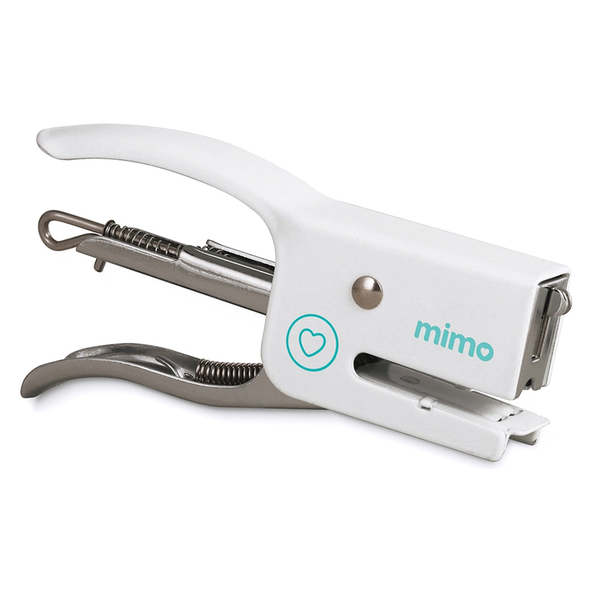 Kit Mini Grampeador Profissional Mimo com 1000 Grampos Coloridos Nº 10 06297 - Mimo Crafts