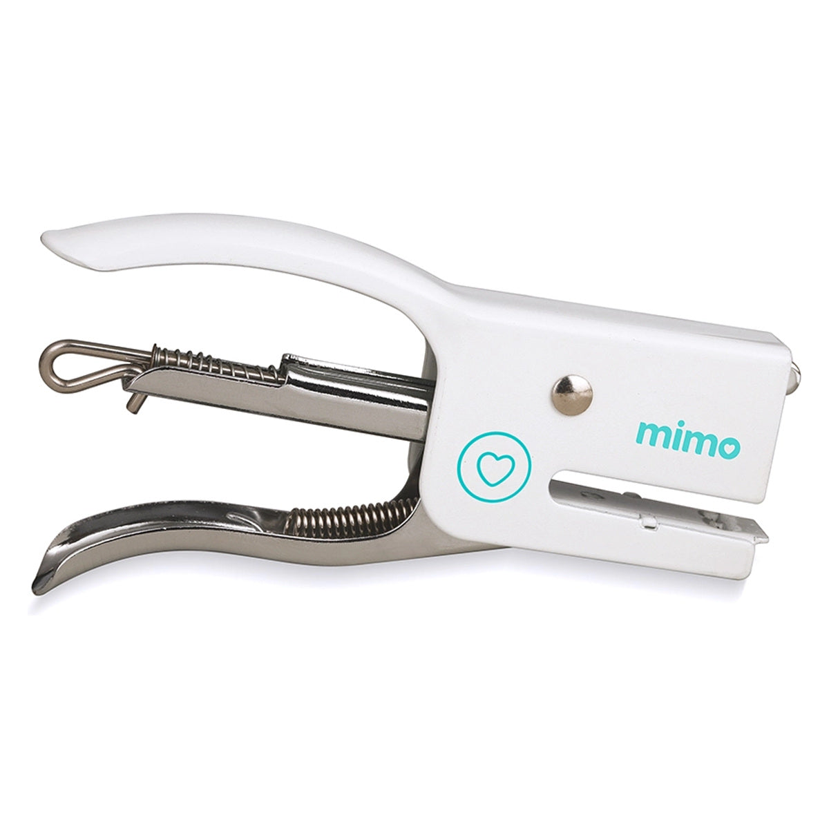 Kit Mini Grampeador Profissional Mimo com 1000 Grampos Coloridos Nº 10 06297 - Mimo Crafts