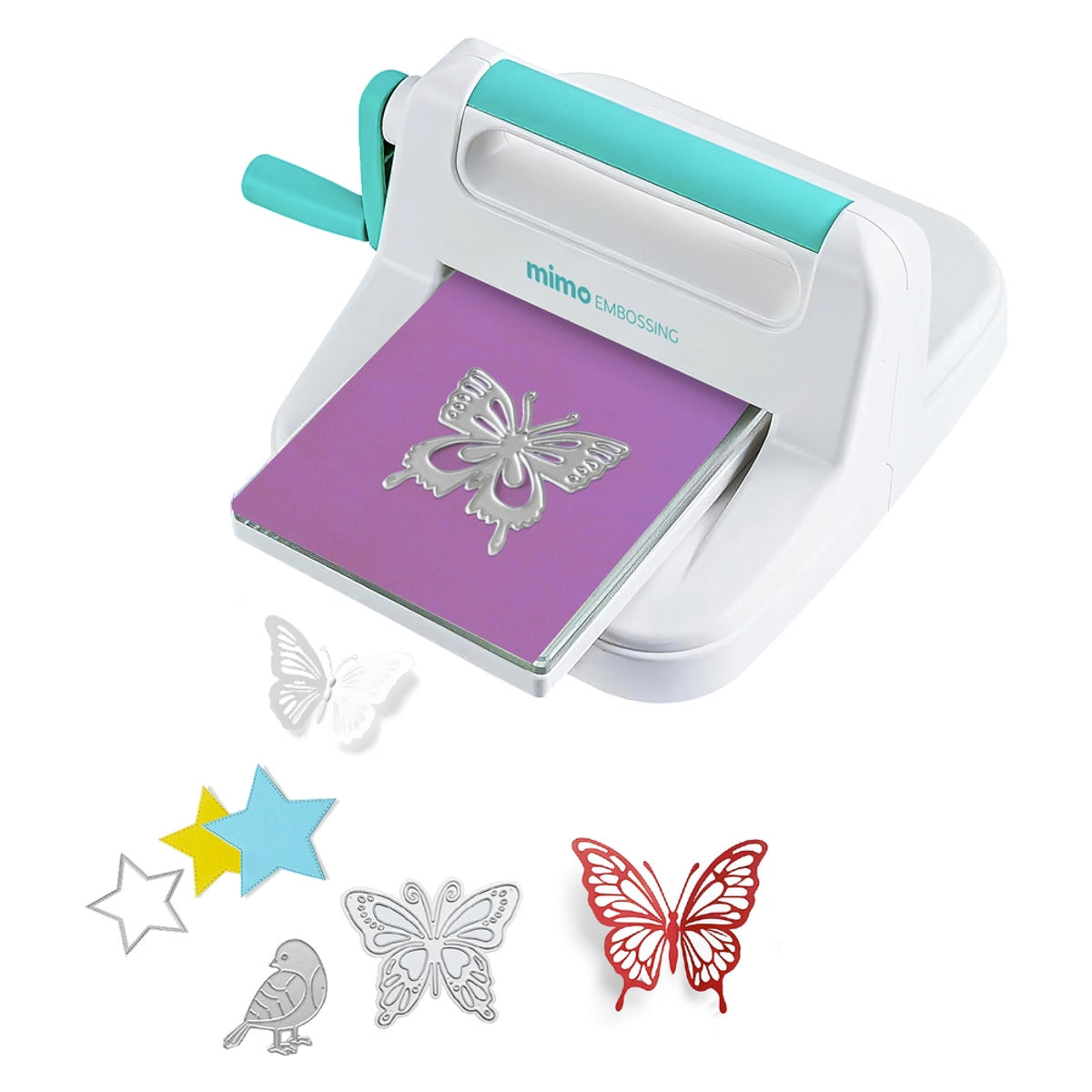 Máquina de Corte e Relevo Mimo Embossing Manual para Scrapbook 04128 - Mimo Crafts
