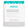 Grampo 26/8 Mimo para Grampeador Profissional de Longo Alcance com 1000 Unidades 07394 - Mimo Crafts