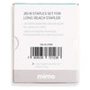 Grampo 26/8 Mimo para Grampeador Profissional de Longo Alcance com 1000 Unidades 07394 - Mimo Crafts