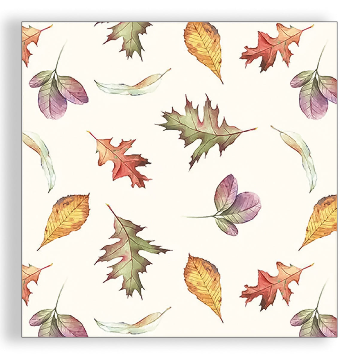 Guardanapo para Decoupage Ambiente 33x33cm com 2 Unidades - Folhas Caindo
