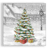 Guardanapo para Decoupage Ambiente 33x33cm com 2 Unidades - Natal Arvore no Quadrado