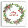 Guardanapo para Decoupage Ambiente 33x33cm com 20 Unidades - Guirlanda de Natal Branca