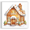 Guardanapo para Decoupage Ambiente 33x33cm com 20 Unidades - Natal Casa de Gengibre