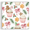 Guardanapo para Decoupage Ambiente 33x33cm com 2 Unidades - Doces de Natal Rosa