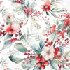Guardanapo para Decoupage Ambiente 33x33cm com 2 Unidades - Natal Bagas de Inverno
